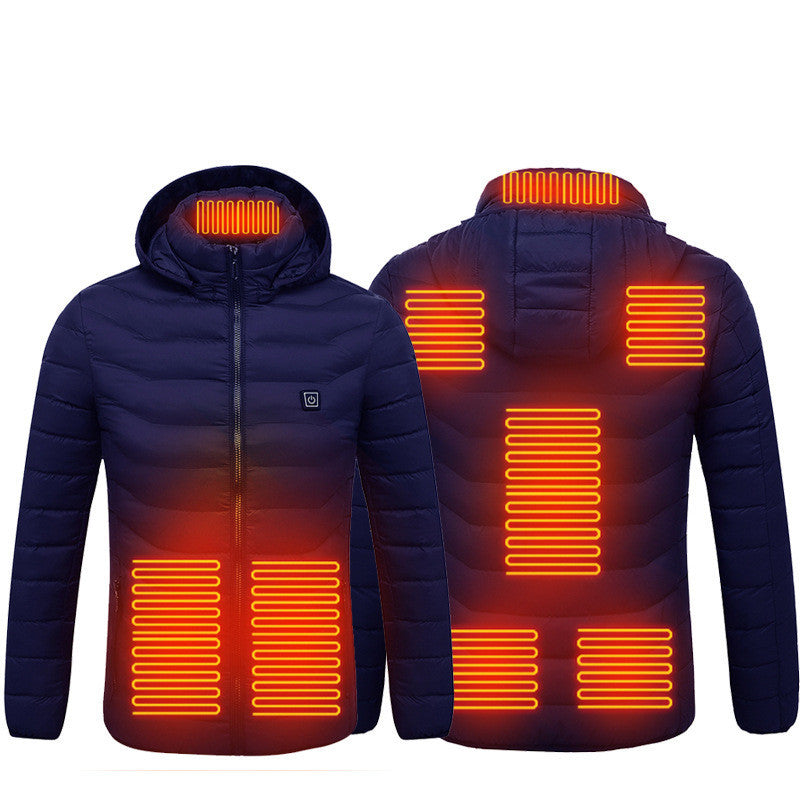 USB Heated Jacket Winter Coat