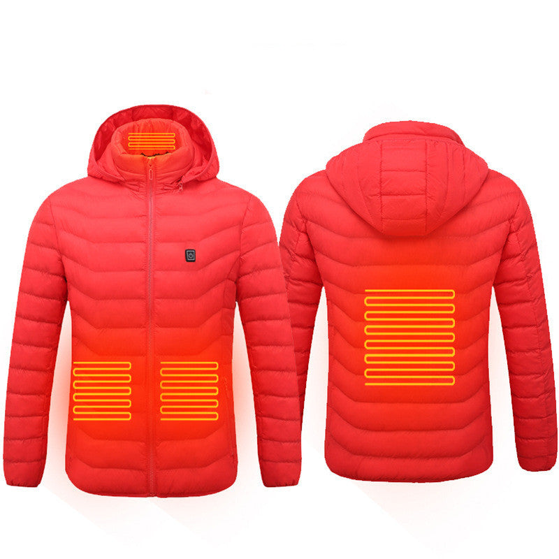 USB Heated Jacket Winter Coat