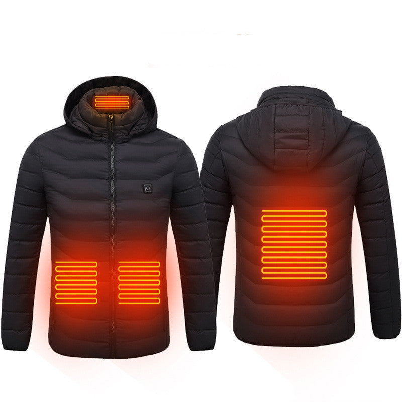 USB Heated Jacket Winter Coat