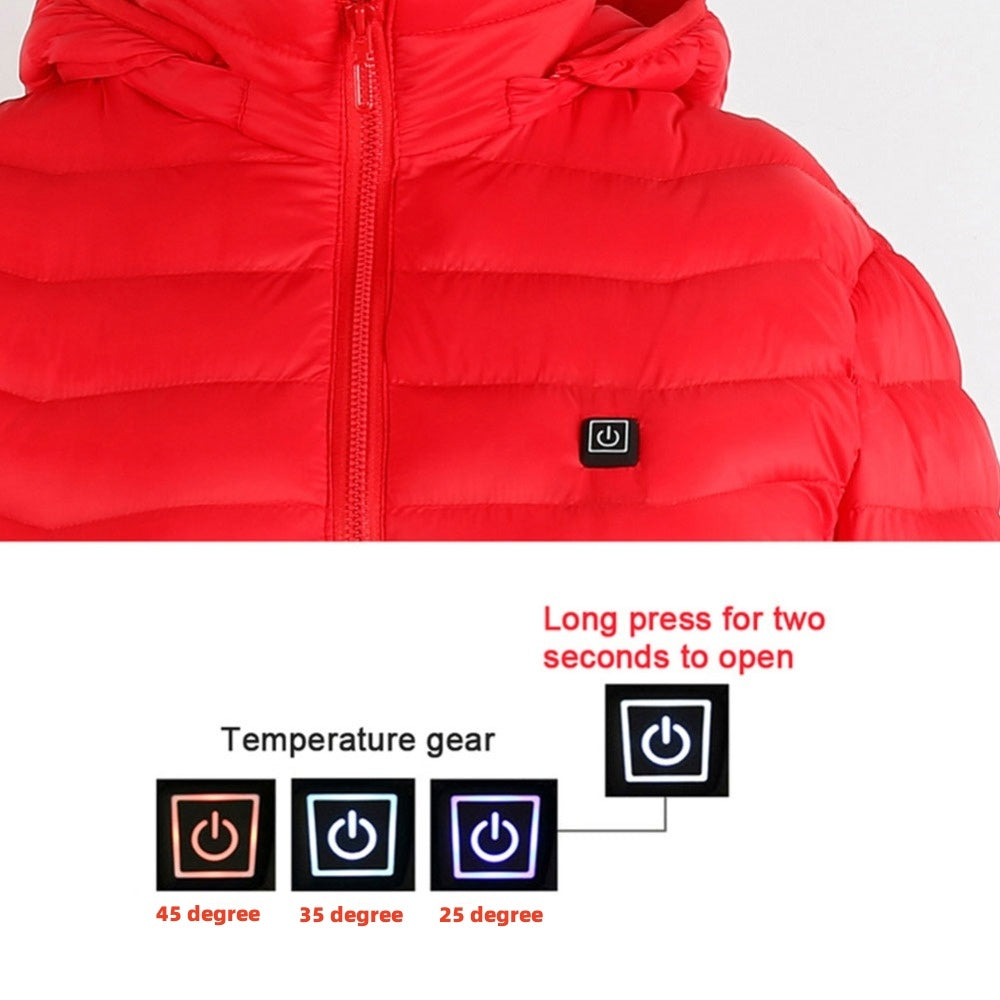 USB Heated Jacket Winter Coat