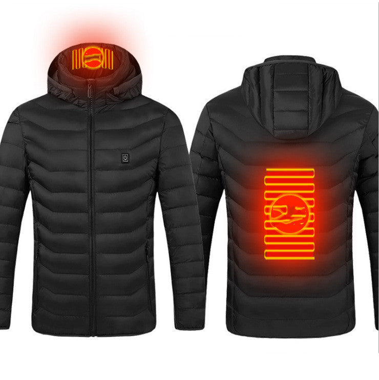 USB Heated Jacket Winter Coat
