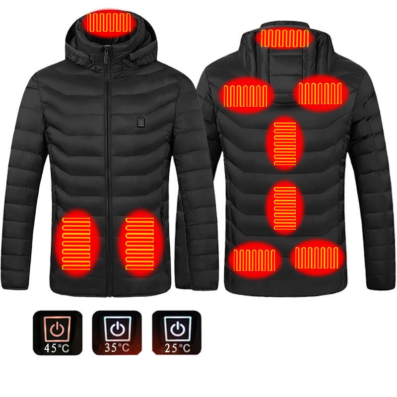 USB Heated Jacket Winter Coat