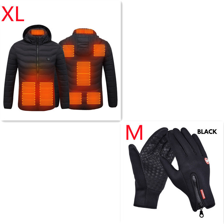 USB Heated Jacket Winter Coat